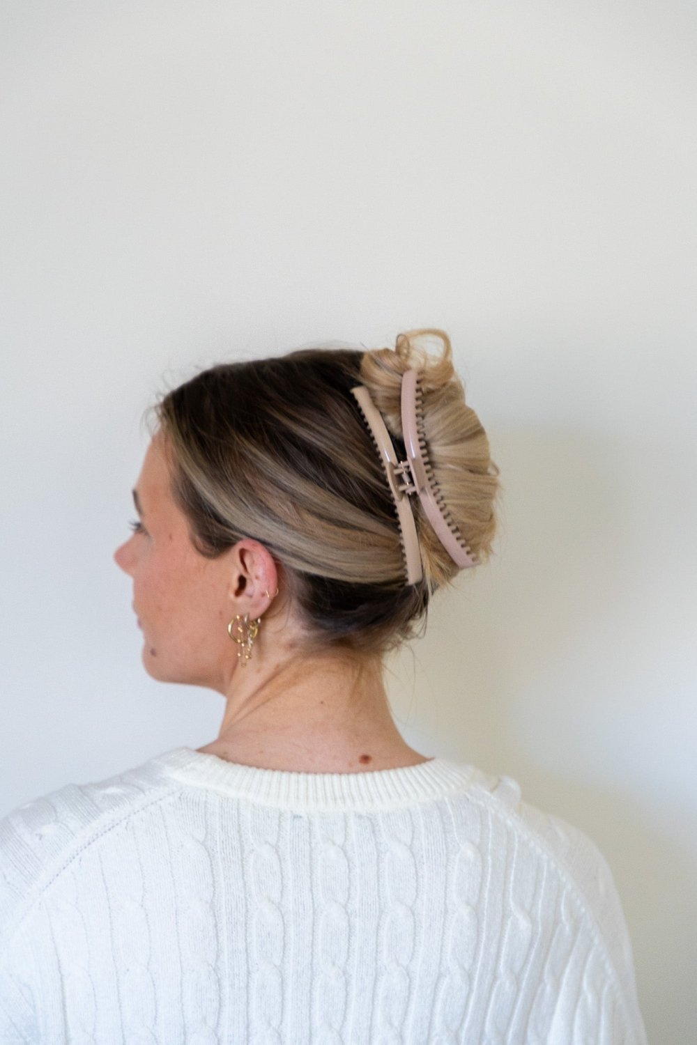 TWO-TONED SHINY ORIGINAL HOLD EVERYTHING CLAW - Poppy & Vine