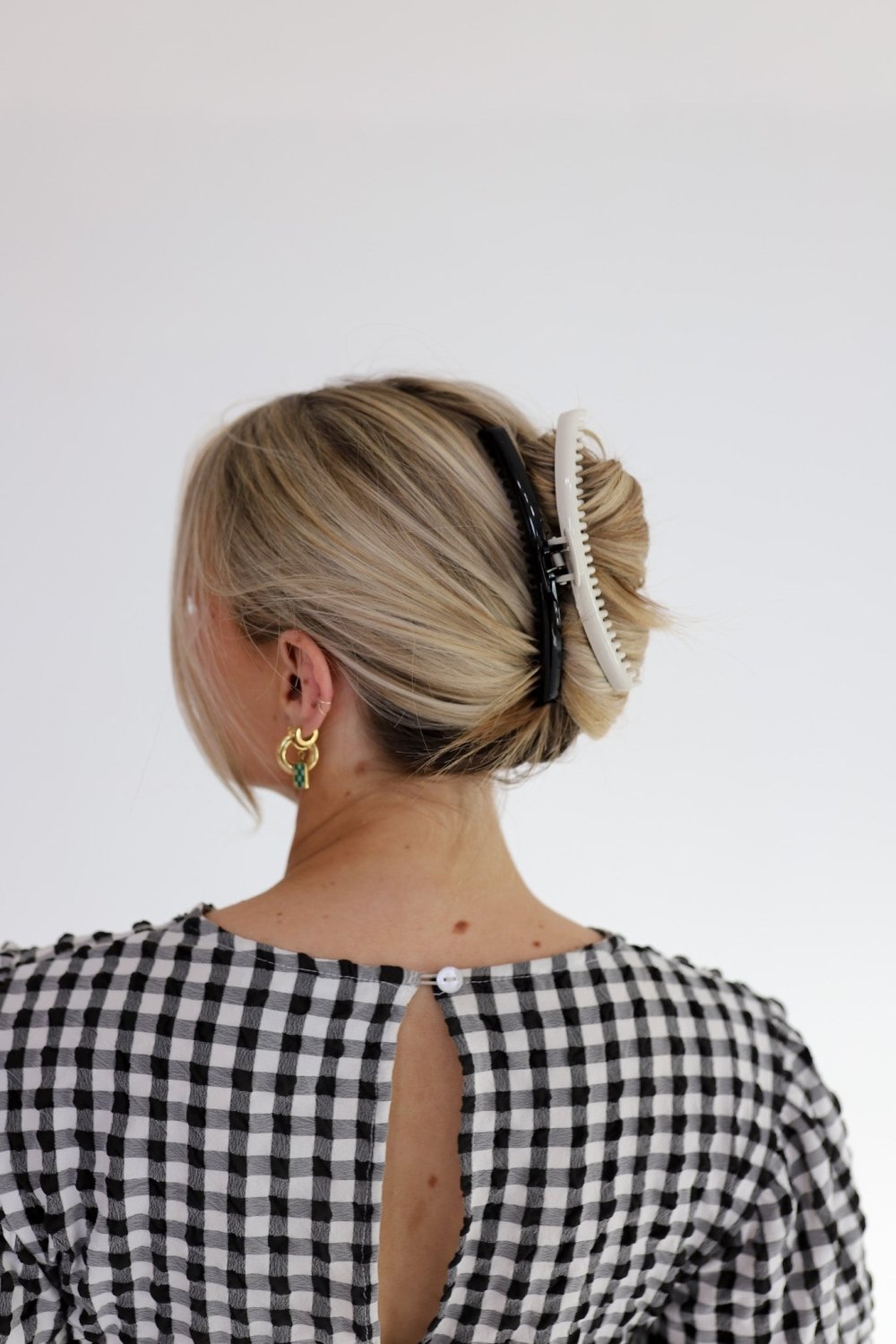 TWO-TONED SHINY ORIGINAL HOLD EVERYTHING CLAW - Poppy & Vine