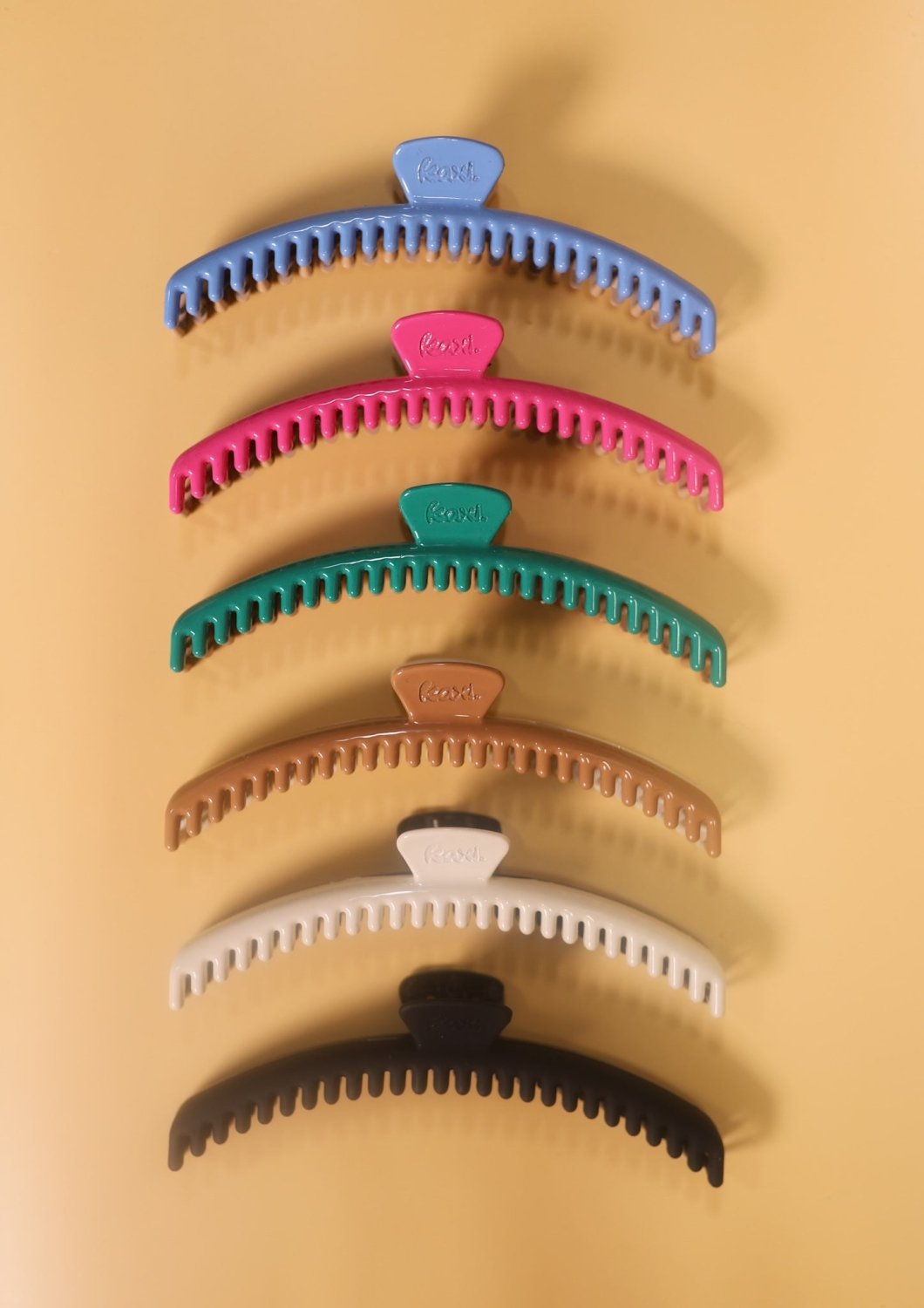 TWO-TONED SHINY ORIGINAL HOLD EVERYTHING CLAW - Poppy & Vine