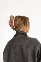 TWO-TONED SHINY ORIGINAL HOLD EVERYTHING CLAW - Poppy & Vine