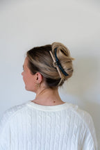 TWO-TONED SHINY ORIGINAL HOLD EVERYTHING CLAW - Poppy & Vine