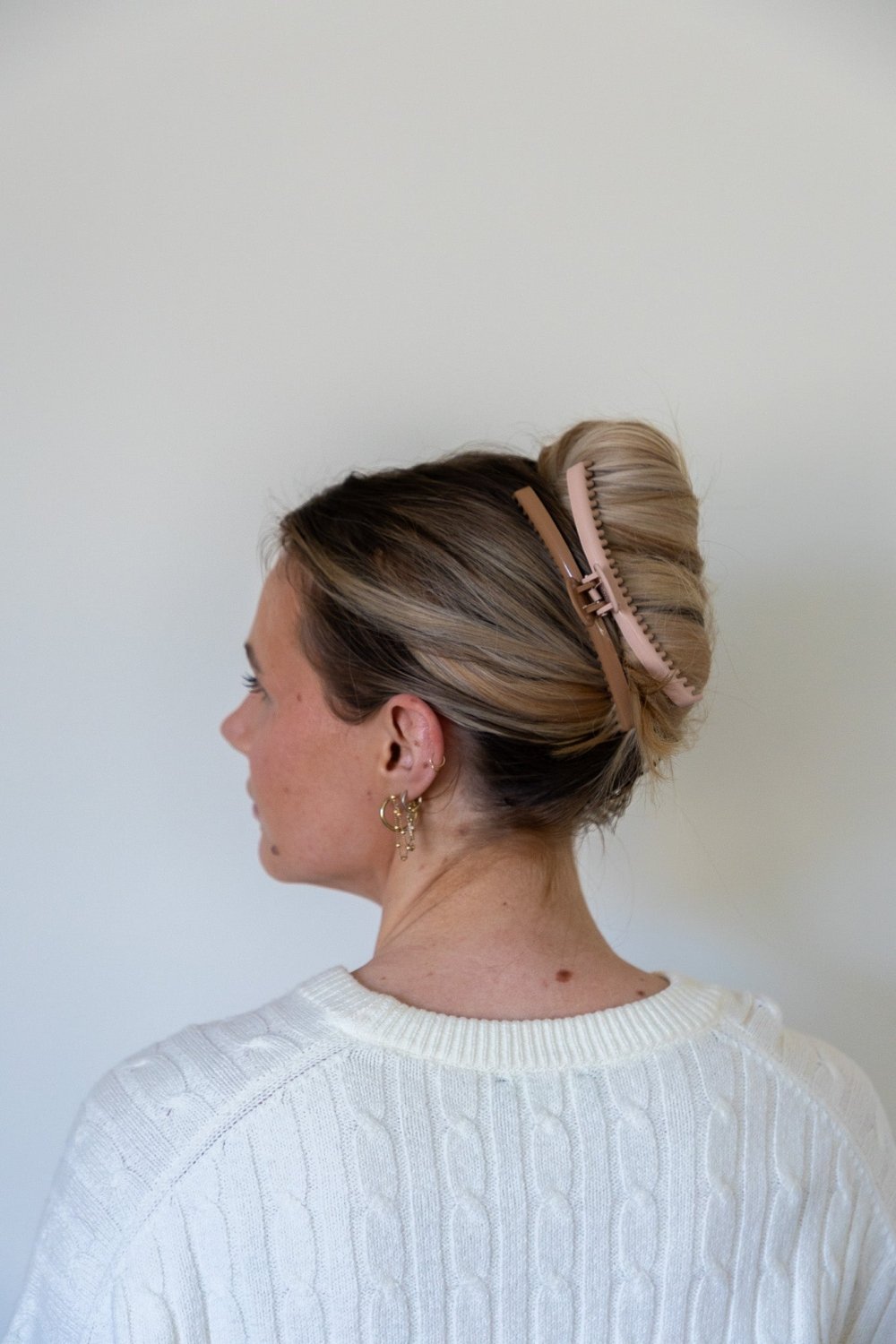 TWO-TONED SHINY ORIGINAL HOLD EVERYTHING CLAW - Poppy & Vine