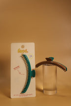 TWO-TONED SHINY ORIGINAL HOLD EVERYTHING CLAW - Poppy & Vine
