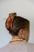 TWO-TONED SHINY ORIGINAL HOLD EVERYTHING CLAW - Poppy & Vine