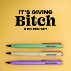 Types of Bitchy Pen Set - Poppy & Vine