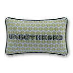Unbothered Needlepoint Pillow - Poppy & Vine