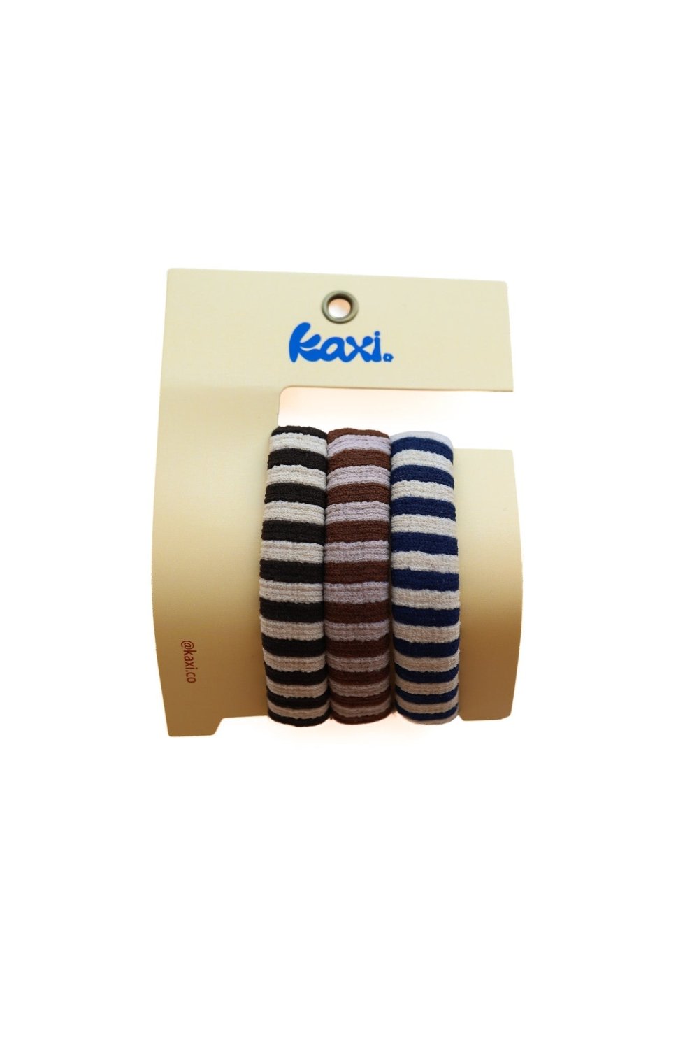UNIVERSITY STRIPED HAIR TIE PACK - Poppy & Vine