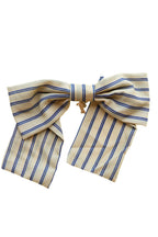 UNIVERSITY STRIPED SLOUCHY BOW - Poppy & Vine