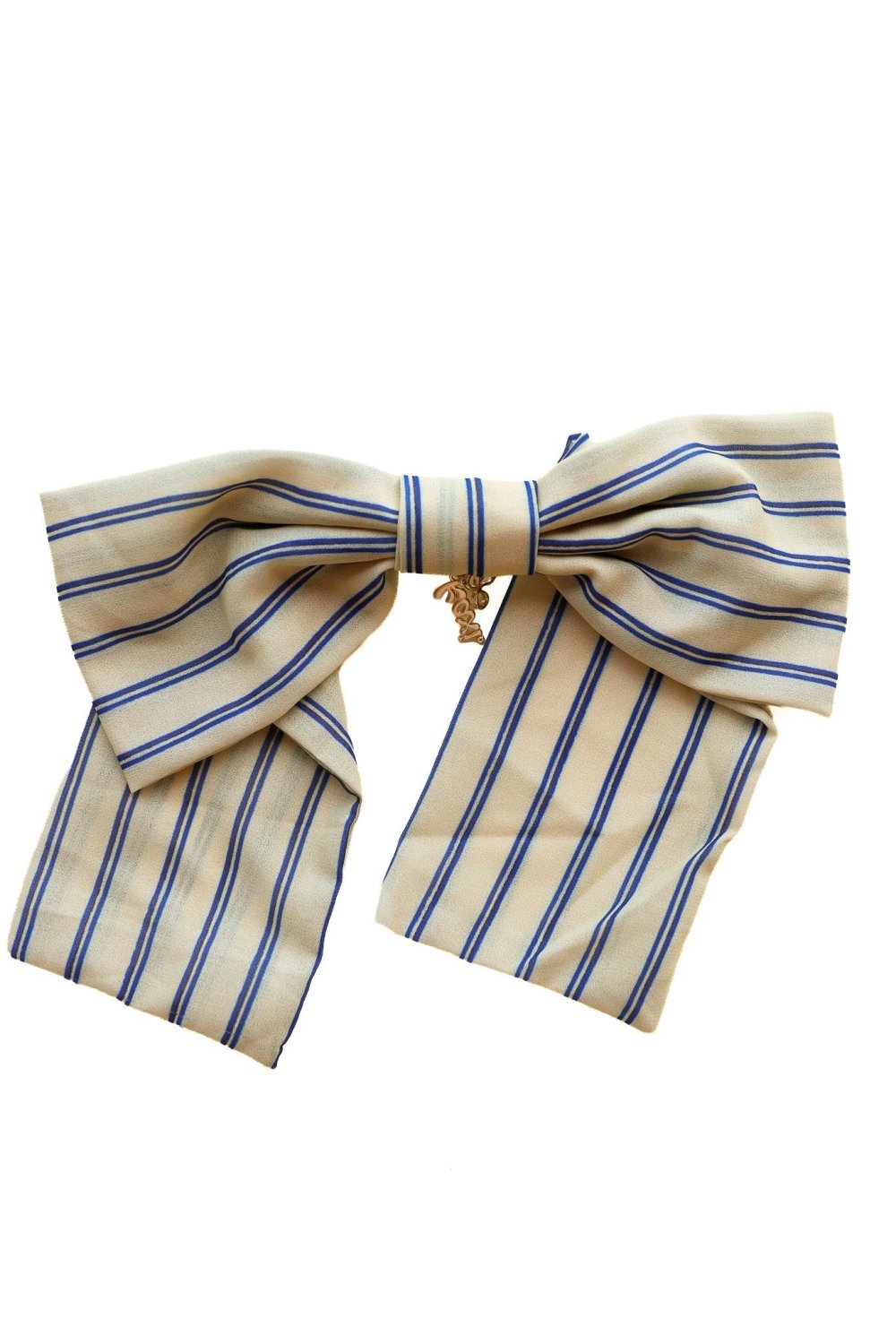 UNIVERSITY STRIPED SLOUCHY BOW - Poppy & Vine