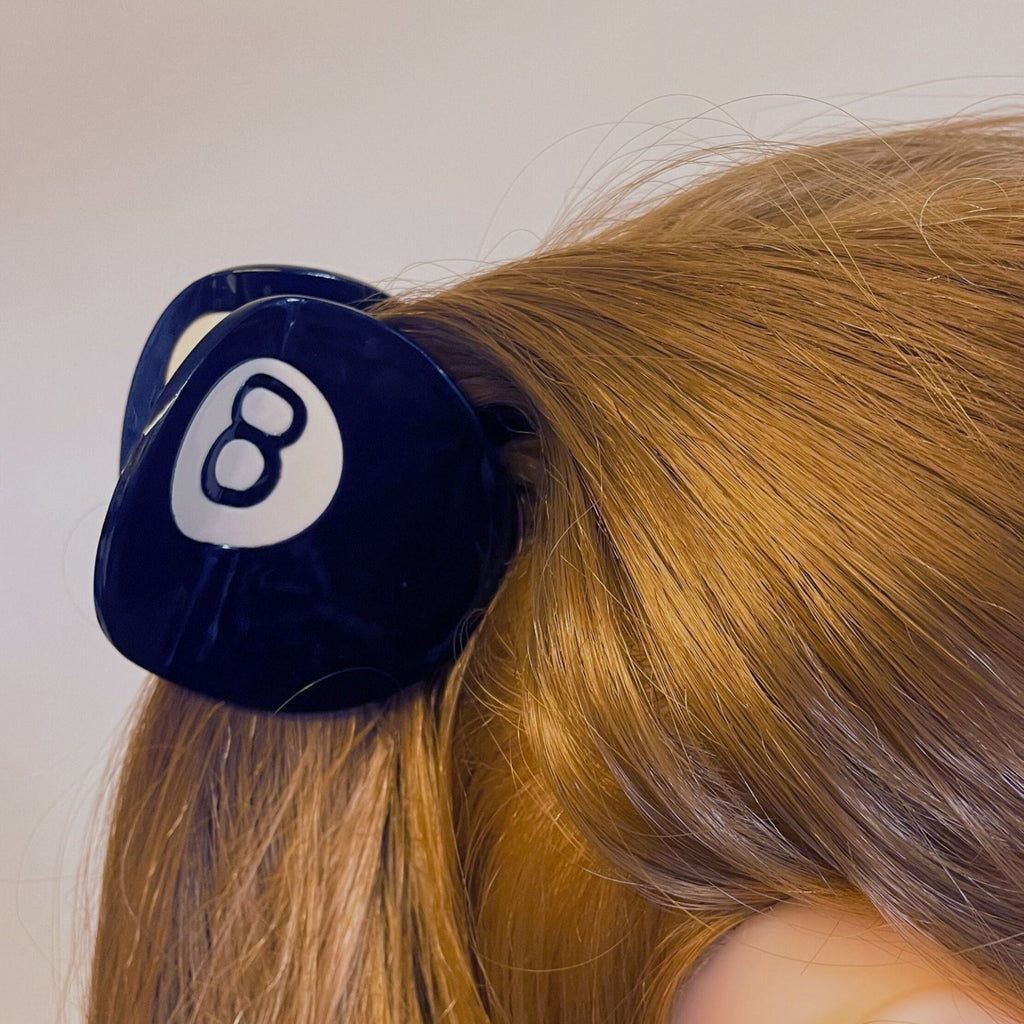 Velvet Claws Eight Ball Hair Claw - Poppy & Vine