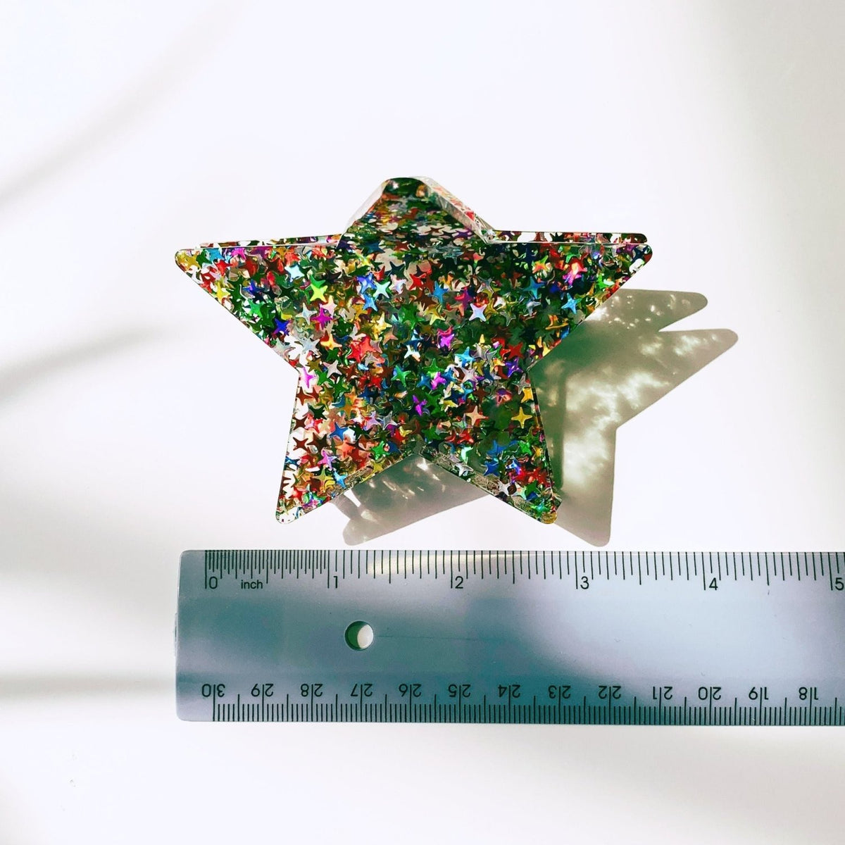 Velvet Claws Glitter Star Hair Claw - Poppy & Vine