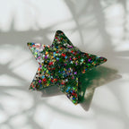 Velvet Claws Glitter Star Hair Claw - Poppy & Vine