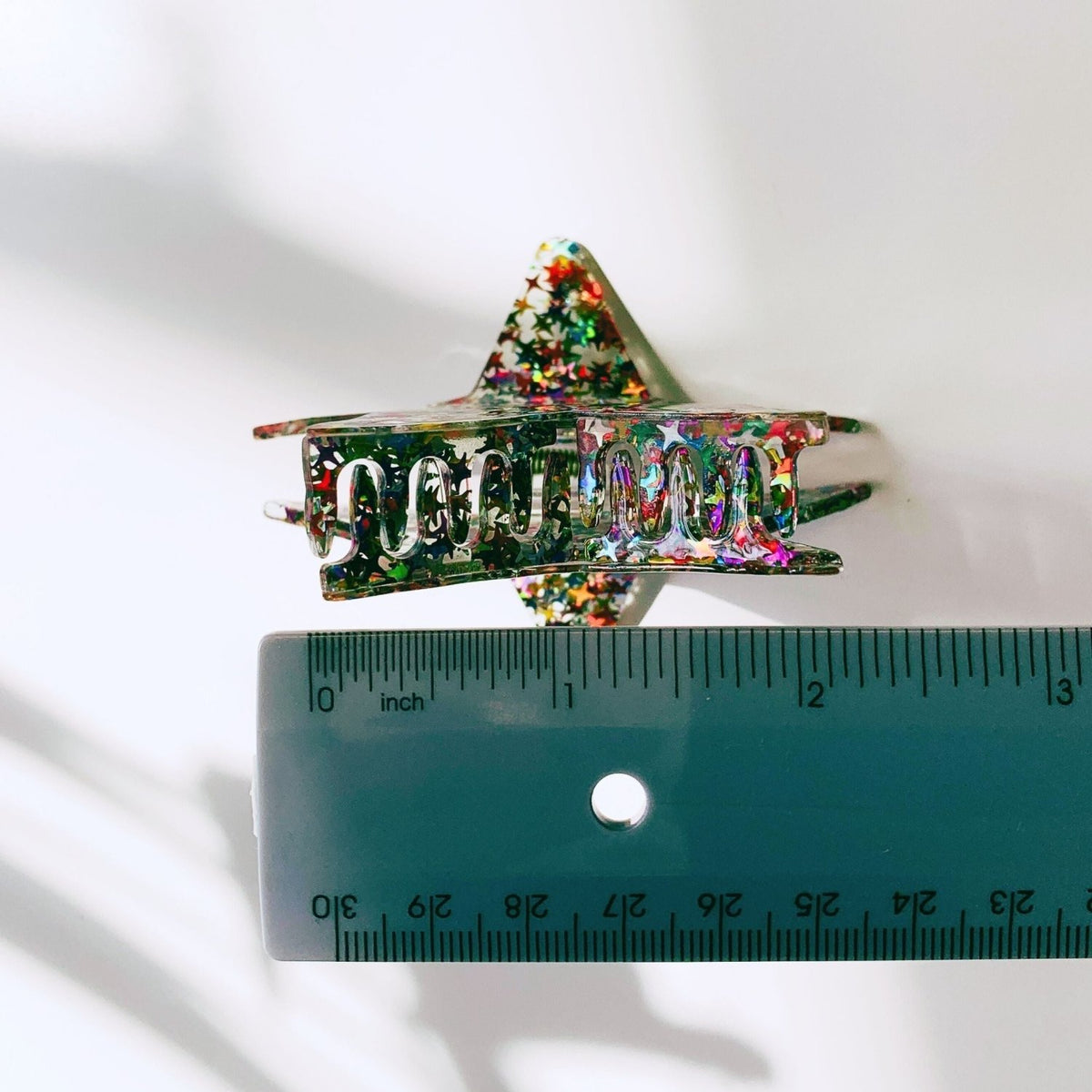 Velvet Claws Glitter Star Hair Claw - Poppy & Vine