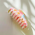 Velvet Claws Hair Clip | The Lobster in Primavera Floral on White - Poppy & Vine