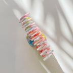 Velvet Claws Hair Clip | The Lobster in Primavera Floral on White - Poppy & Vine