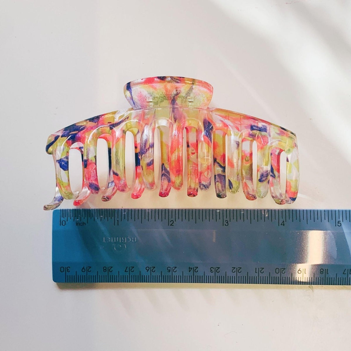 Velvet Claws Hair Clip | The Lobster in Translucent Blooms - Poppy & Vine