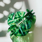 Velvet Claws Monstera Leaf Hair Claw - Poppy & Vine