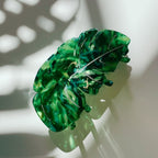 Velvet Claws Monstera Leaf Hair Claw - Poppy & Vine