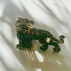 Velvet Claws Shaped Cheetah Hair Claw - Poppy & Vine