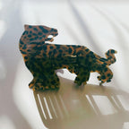 Velvet Claws Shaped Cheetah Hair Claw - Poppy & Vine