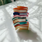 Velvet Claws Stack of Books Hair Clip - Poppy & Vine
