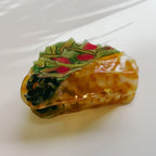Velvet Claws Taco Fiesta Hair Clip - Poppy & Vine