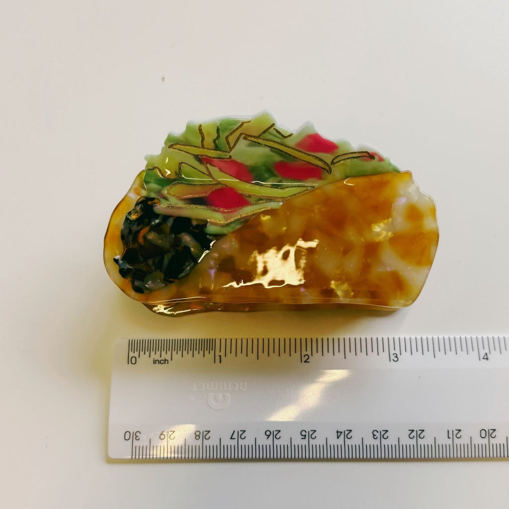 Velvet Claws Taco Fiesta Hair Clip - Poppy & Vine