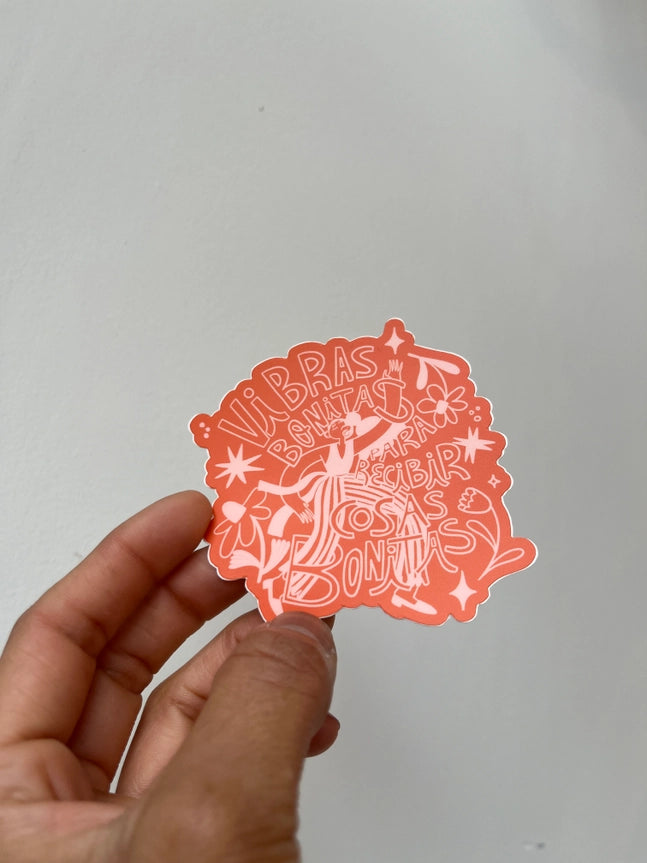 Vibras Bonitas Sticker