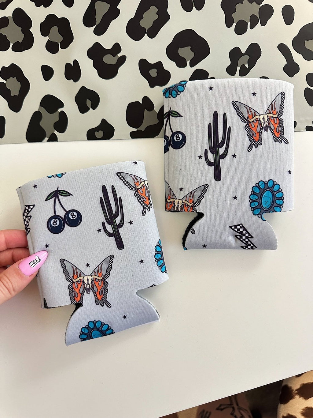 Western Butterfly Koozie (2 sizes) - Poppy & Vine