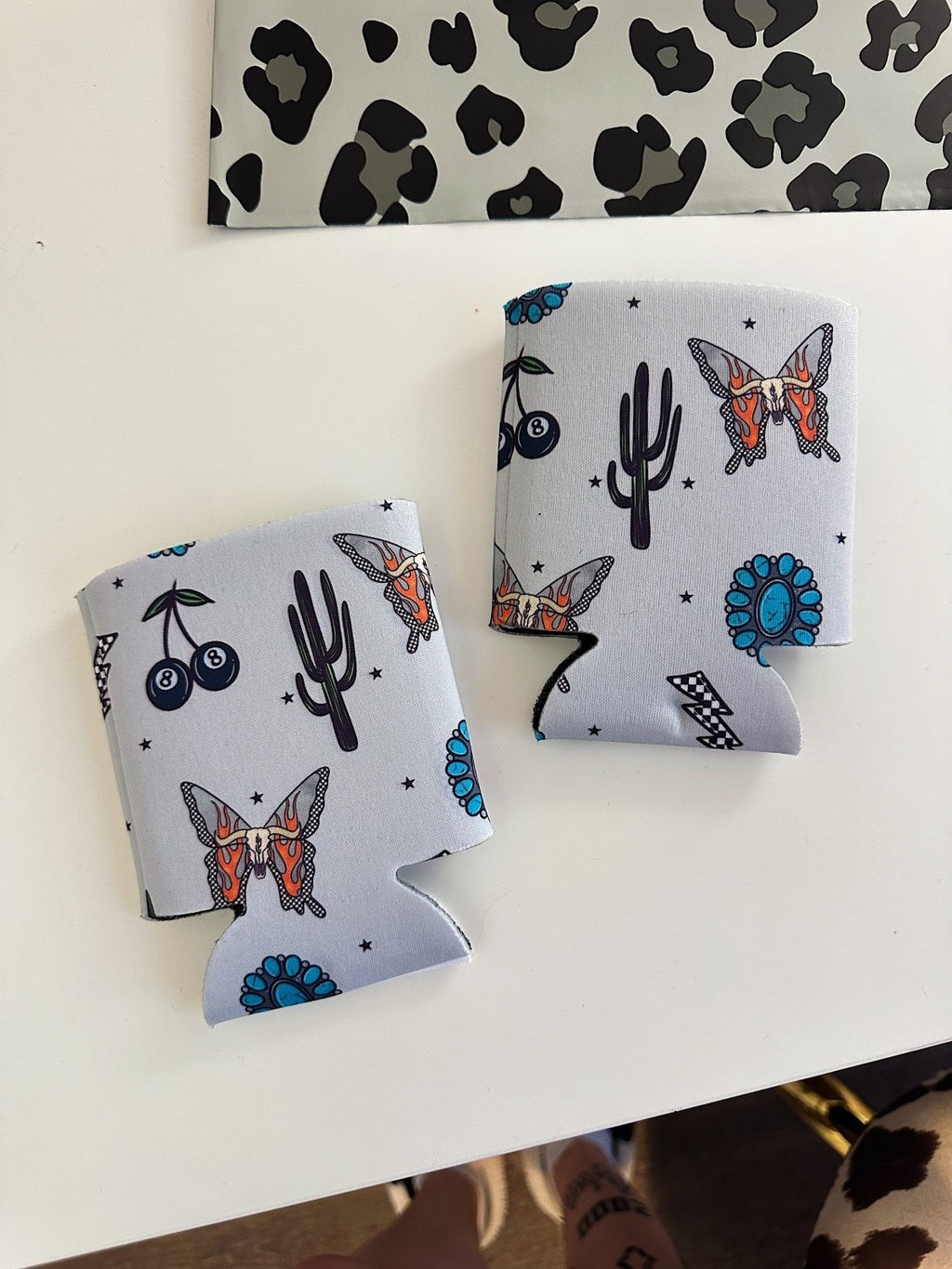 Western Butterfly Koozie (2 sizes) - Poppy & Vine