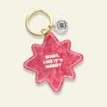 What Like It's Hard? | Motel Style Keychain - Poppy & Vine
