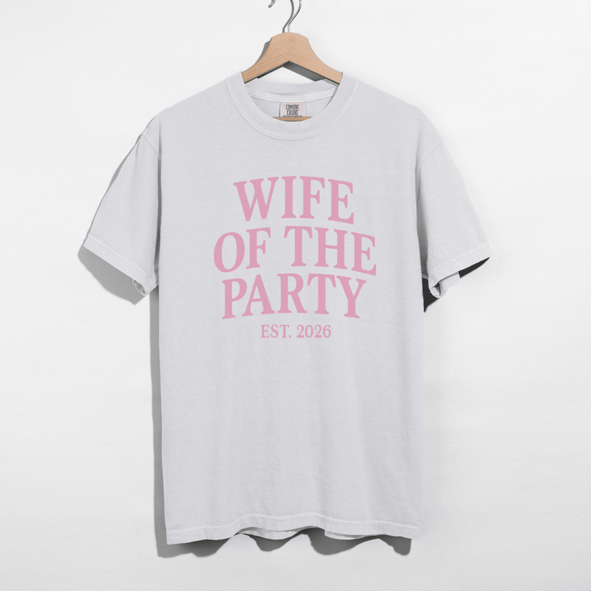 Wife of the Party Shirt | Bachelorette & Wedding Weekend Outfit (Est. 2026) - Poppy & Vine