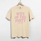 Wife of the Party Shirt | Bachelorette & Wedding Weekend Outfit (Est. 2026) - Poppy & Vine