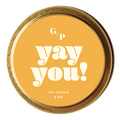Yay You! 4 oz. Just Because Candle Tin - Poppy & Vine