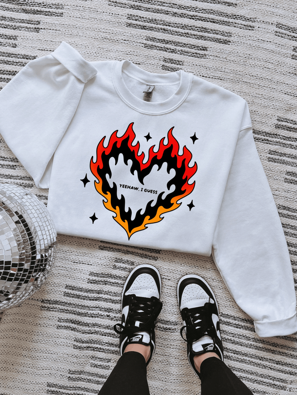 Yeehaw, I Guess TEE or CREWNECK - Poppy & Vine