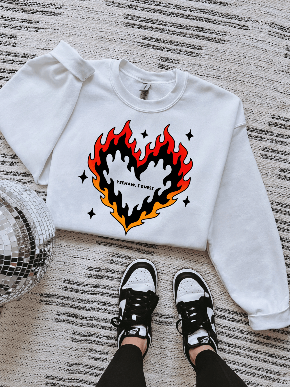 Yeehaw, I Guess TEE or CREWNECK - Poppy & Vine