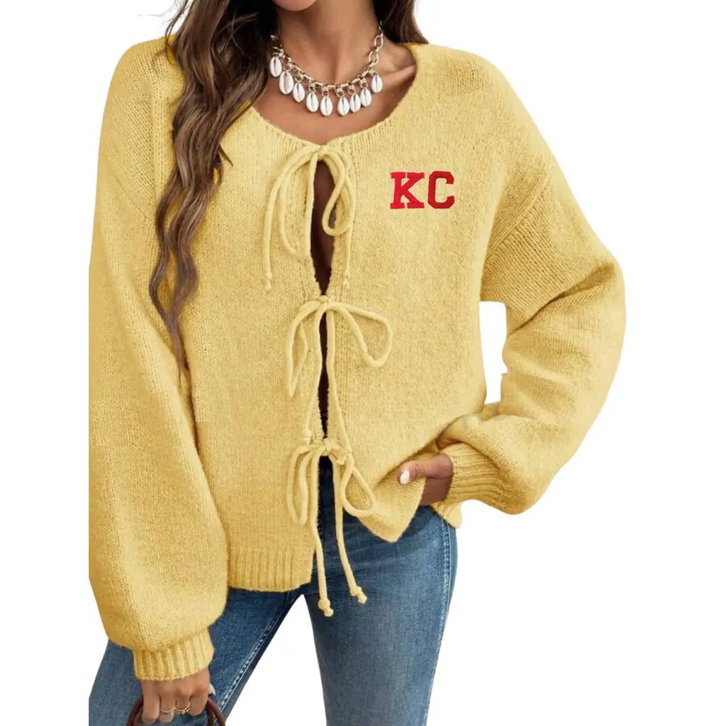 KC Tied Up Sweater Cardigan | VIP Preorder
