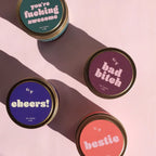 You're F***ing Awesome 4 oz. Just Because Candle Tin - Poppy & Vine