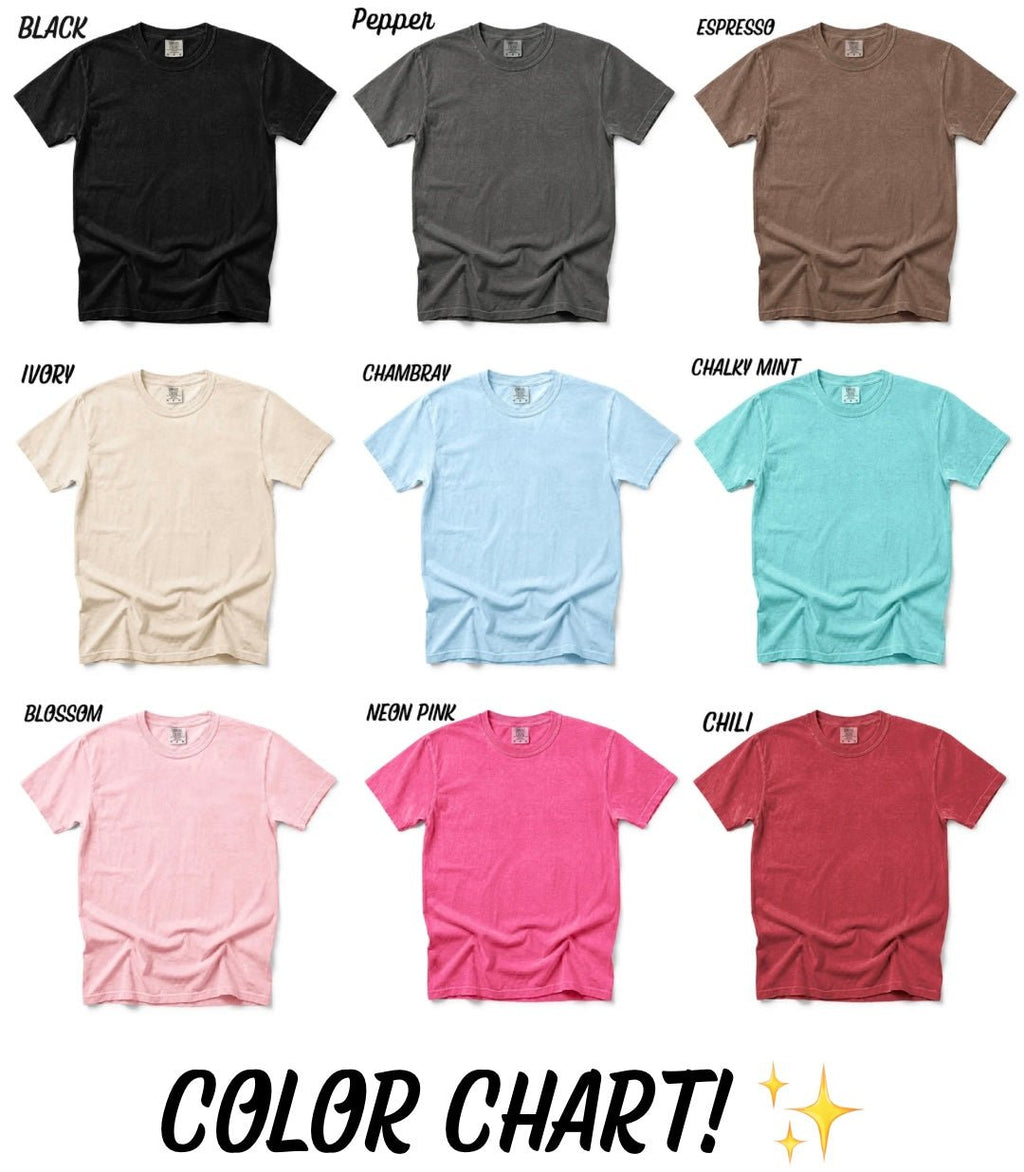 Zebra 8 Ball COMFORT COLORS TEE - Poppy & Vine