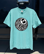 Zebra 8 Ball COMFORT COLORS TEE - Poppy & Vine
