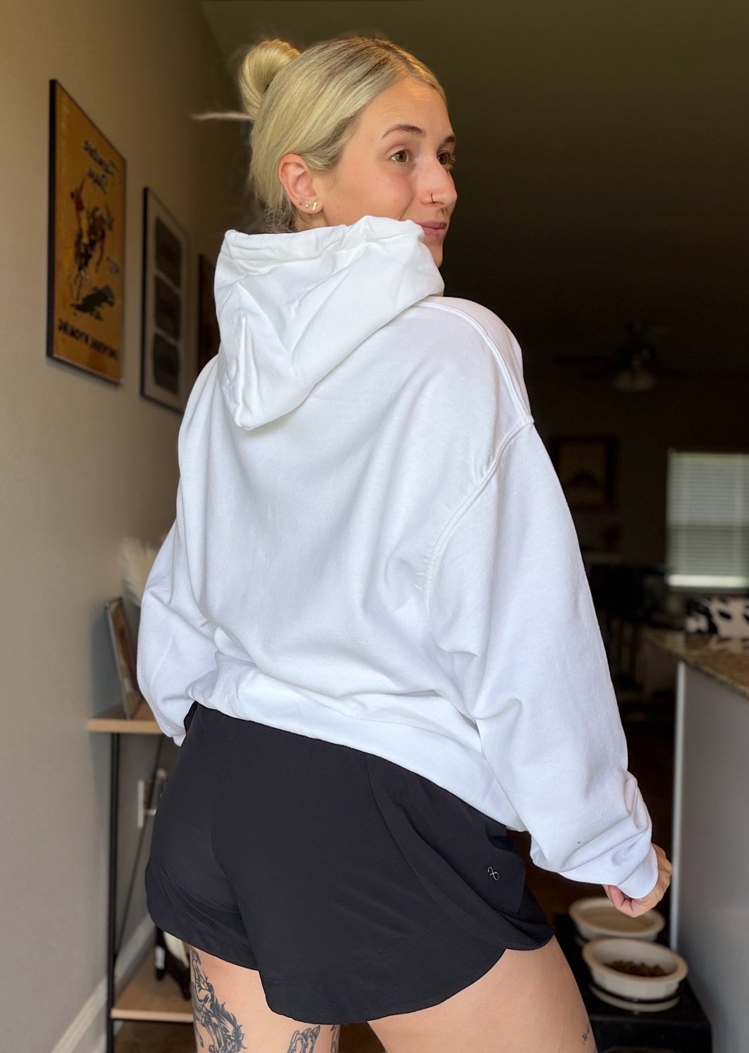Zebra Harley Hoodie - Poppy & Vine